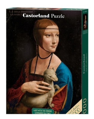 CASTORLAND 1000 EL. LADY WITH THE ERMINE, DA VINCI (PUZZLE)