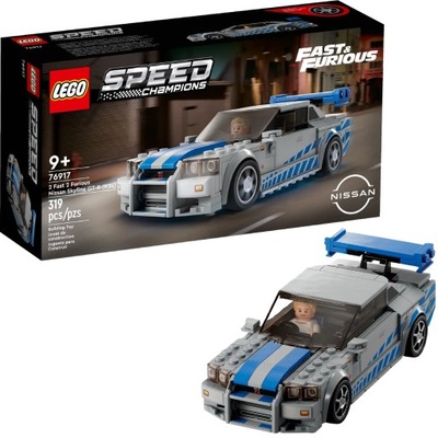 LEGO Speed Champions Nissan Skyline GT-R (R34) 76917 Za szybcy, za wściekli