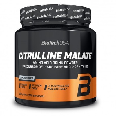 BIOTECH CITRULLINE MALATE 300g CYTRULINA POMPA NAT