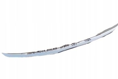 Молдинг хром капот toyota previa estima 5271128040 фото №1