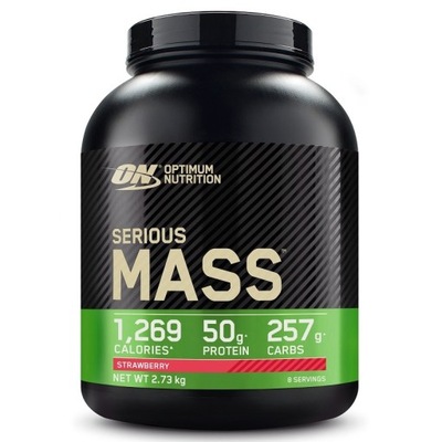 Optimum Nutrition Serious Mass Strawberry 2730 g