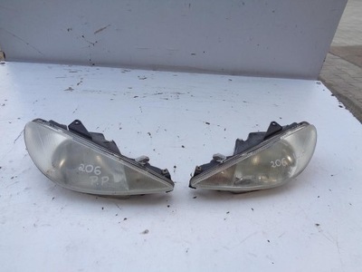 Лампа правый перед europa peugeot 206 фото №1