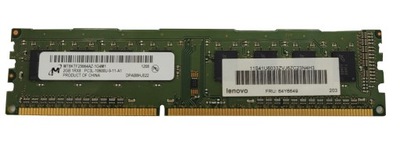 Pamięć RAM DDR3 2GB 1Rx8, PC3L-10600U-9-11-A1