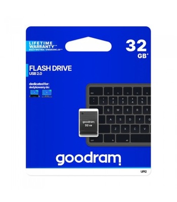 Pendrive Goodram UPI2 32GB USB2.0 Czarny Mini Mały