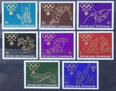 RWANDA - 1972 - OLIMPIADA W MONACHIUM