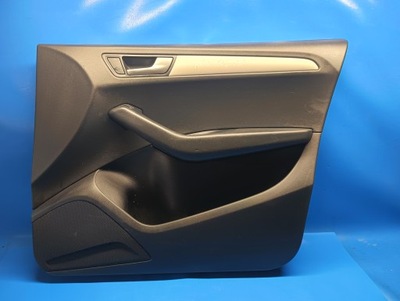 Обшивка обивка дверь правый перед передний audi q5 8r фото №1