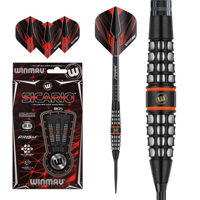 LOTKI RZUTKI STEEL WINMAU SICARIO TORPEDA 90% 23G