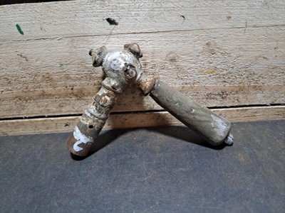 STARA ZABYTKOWA KLAMKA ZAMEK DRZWI ORYGINAŁ OKAZJA RĄCZKA