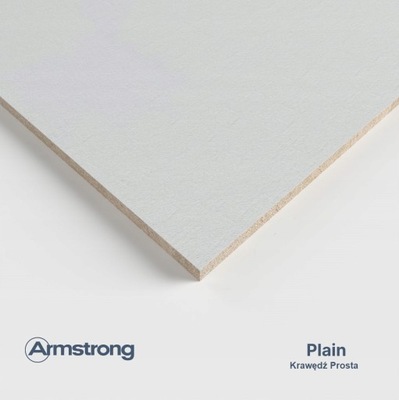 Płyta sufitowa - Armstrong Plain Board 600x600x15
