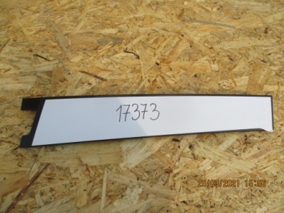 Vw polo vi 2g молдинг защита стойка дверь правый задняя фото №1