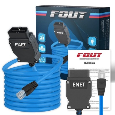 V3 INTERFEJS BMW ENET V2 E-SYS SERIES F G I ISTA CABLE F10 F20 F30 X1 X3 X5  