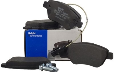 Delphi гальмівні колодки перед alfa romeo mito citroen nemo фото №1