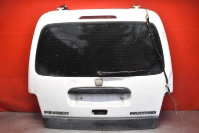 Кришка багажника багажника задня задня білий peugeot partner 1 i 96-02 фото №1