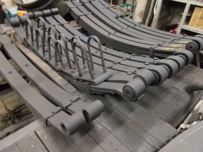 Lublin. 3. рессоры. 6 - щетка. перед - 7cm. фото №1