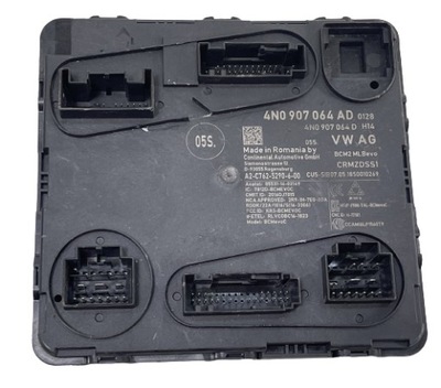 Audi модуль блок керування комфорту 4n0907064ad фото №1