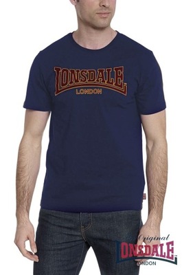 T-shirt Lonsdale London classic granatowy - L