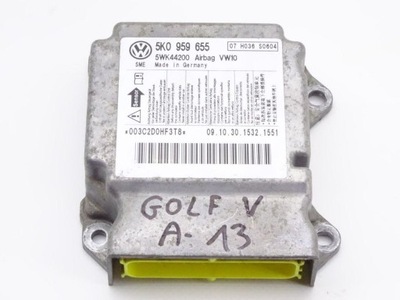 Vw golf vi 08-13 модуль датчик подушка безпеки фото №1
