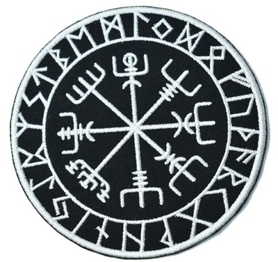 Vegvisir kompas naszywka