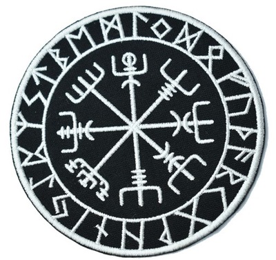 Vegvisir kompas naszywka