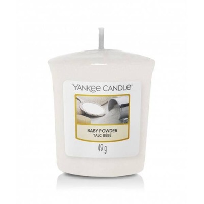 Baby Powder Yankee Candle - mała świeca votive