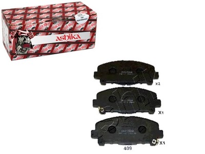 Тормозные колодки тормозные honda accord ix 2.4 ashika фото №1