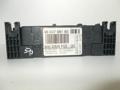 Peugeot модуль 9663798180 фото №1