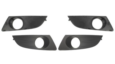 Решётка радиатора решётка рамка лампы противотуманной противотуманной фары l+p dacia logan 09-13 фото №1