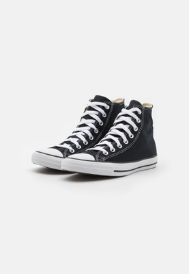 Converse czarne wysokie trampki 34,5