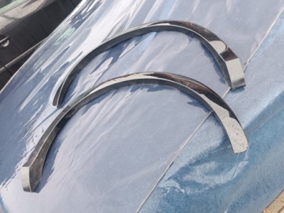 Audi q3 8u молдинг крыла задняя p l czarna фото №1