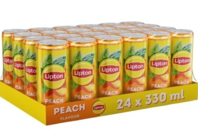 24x Lipton Ice Tea Peach napój herbaciany 330ml