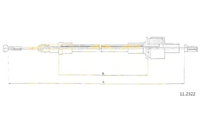 LINKA SPRZĘGŁA FORD COFLE