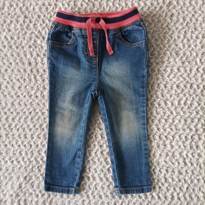 George jeansy-legginsy dziecinne roz. 9-12 m-cy (74-80cm)