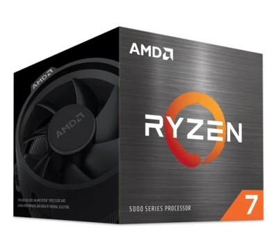 PROCESOR AMD Ryzen 7 5700 BOX 3.7-4.6 GHZ 8C/16T 20MB + Chłodzenie