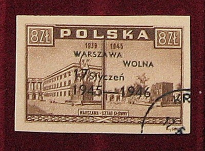 PRL. 392. Wyzwolenie Warszawy.