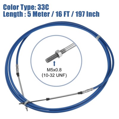 MOTOFORTI 1/2 PIEZAS 3M 4M 5M 6M 7M MARIPOSA DE ADMISIÓN CABLE DIRECCIÓN MOR~9955  