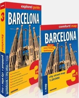 OUTLET - Explore! guide Barcelona 3w1 w.2016 praca