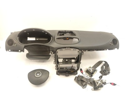 Renault clio iii приборная панель консоль подушки безопасности ремни фото №1