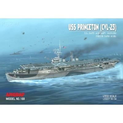 Angraf 168 - Lotniskowiec USS Princeton 1:200