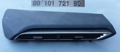 Решётка naiewu средняя peugeot 3008 ii 9810172180 фото №1