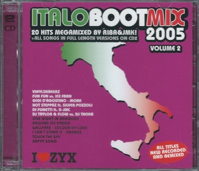 2 CD Italo Boot Mix 2005 Volume 2 (2005) (ZYX Music)