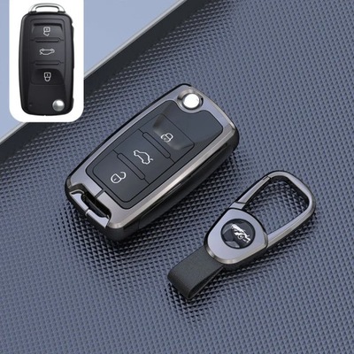 FLIP GUNCAR KEY POLECKA PARA VW VOLKSWAGEN PASSAT B8 CC POLO TIGUAN GOLF 7 G  