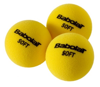 Piłki tenisowe juniorskie Babolat Soft Foam 3szt