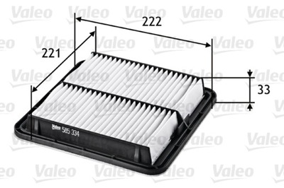 FILTRO AIRE SUBARU LEGACY 2.0 BENZ. 5/2003->5/  