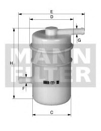 FILTRO COMBUSTIBLES DAEWOO TICO SUZUKI  