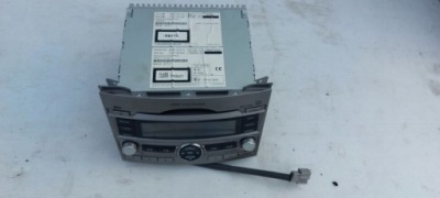Subaru outback iv legacy v чейнджер радио cd m3 wma заводской 86201aj410 фото №1