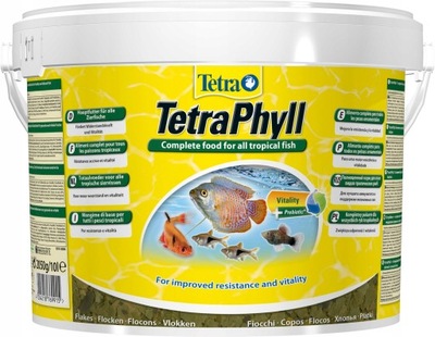 TETRA PHYLL 10L POKARM DLA RYB WIADRO