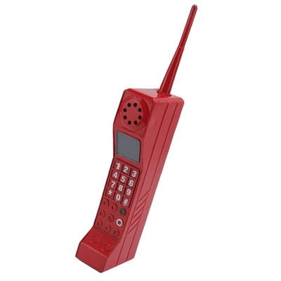 Vintage model telefonu Retro Cegła z lat 90. Prop