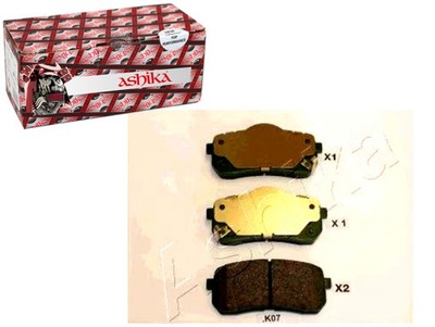 Тормозные колодки тормозные hyundai h-1 2.5crdi ashika фото №1