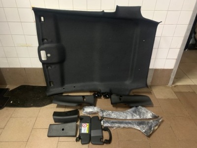 Fiat 595 500 abarth lift стеля czarna kpl фото №1