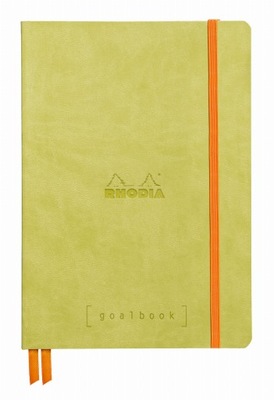 Goalbook Rhodia A5, miękka oprawa, zielony